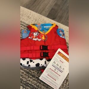 Paw Patrol Kids' Red Life Jacket